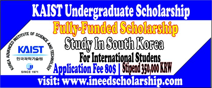 KAIST Undergraduate Scholarship
