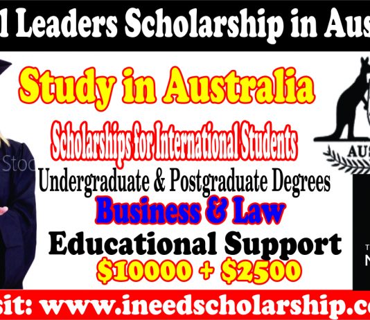 Global Leaders Scholarship GLS Scholarship in Australia 2021