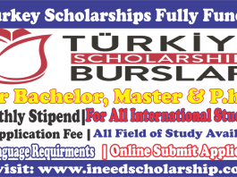 Turkiye Burslari 2021 Scholarship in Turkey Universities in Turkey