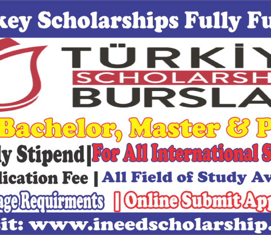 Turkiye Burslari 2021 Scholarship in Turkey Universities in Turkey