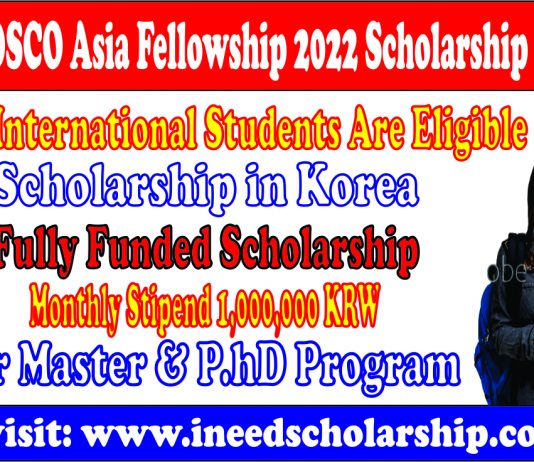 POSCO Asia Fellowship