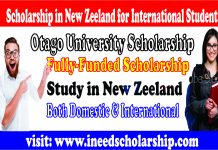 Otago University Scholarship