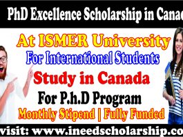 PhD Excellence Scholarship
