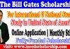 Gates Scholarship in USA