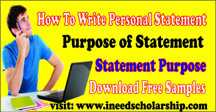 Personal Statement of Purpose