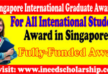 Singapore International Graduate Award