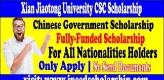 Xian Jiaotong University Scholarship