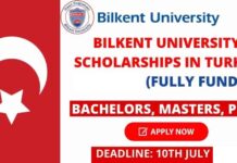 Bilkent University Scholarship