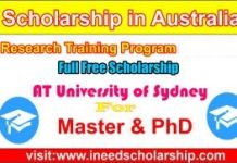 australian research training program